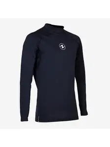 Display front view 3 of Product detail - SLIM FIT RASHGUARD - Men's Long Sleeve black