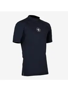 Display front view 3 of Product detail - SLIM FIT RASHGUARD - Men's Short Sleeve black