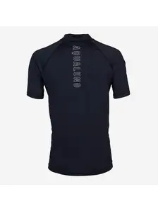 Display front view 4 of Product detail - SLIM FIT RASHGUARD - Men's Short Sleeve black