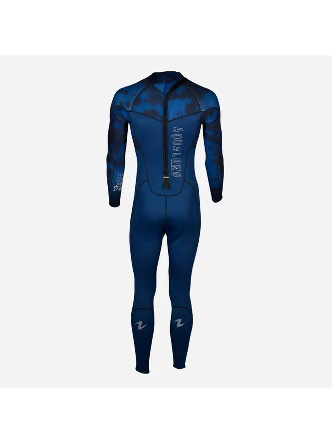 , view full size image of Front view of Product detail - HYDROFLEX - Men's Dive Wetsuit  3mm NPBL