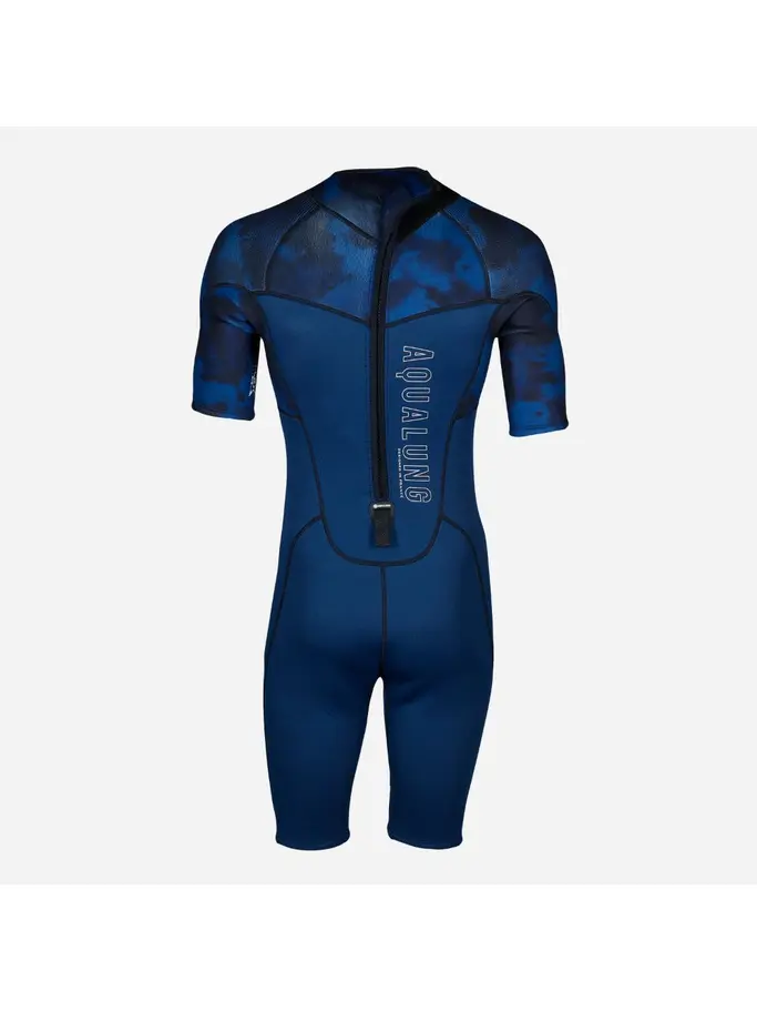 , view full size image of Front view of Product detail - HYDROFLEX - Men's Dive Shorty 3mm NPBL