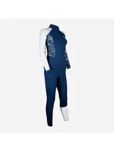 Display front view 3 of Product detail - FITFLEX - Women's Dive Wetsuit 3mm navy/ivory
