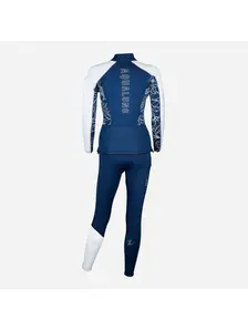 Display front view 4 of Product detail - FITFLEX - Women's Dive Wetsuit 3mm navy/ivory