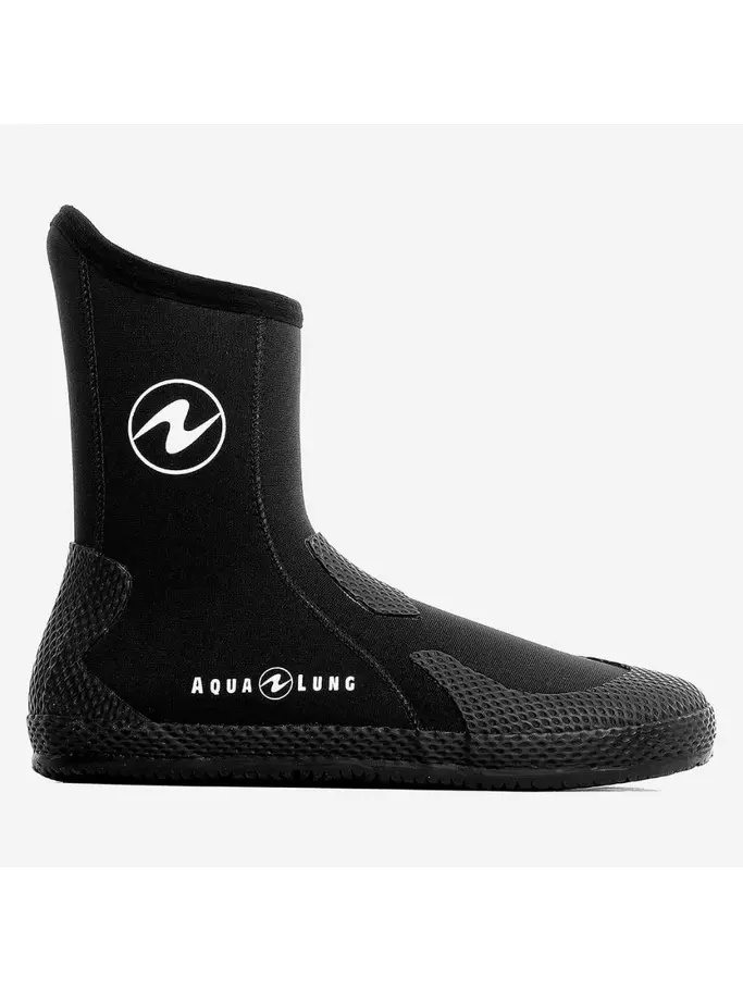 Out of Stock, view full size image of Front view of Product detail - SUPERZIP - Dive Boots 5mm black/blue