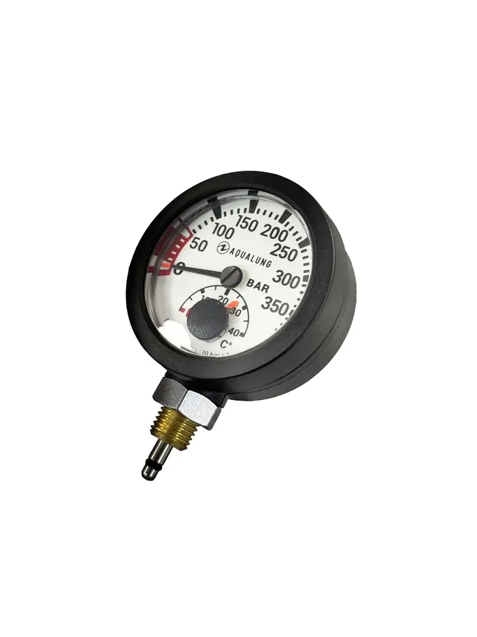 , view full size image of Front view of Product detail - PRESSURE GAUGE MODULE - Dive Instrument black