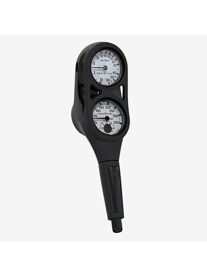 , view full size image of Front view of Product detail - 2-GAUGE CONSOLE - Pressure and Depth BKBKIN