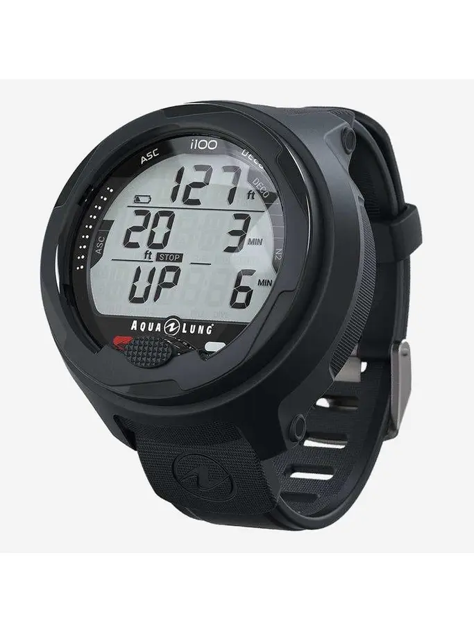 Out of Stock, view full size image of Front view of Product detail - i100 - Dive Computer black