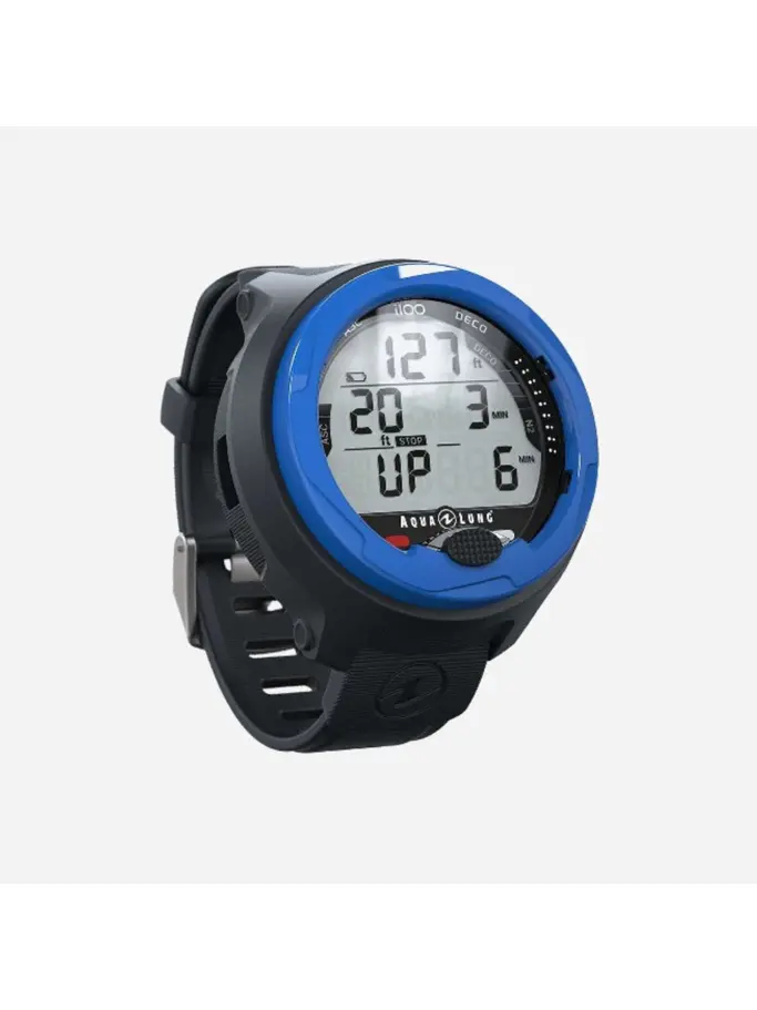 Out of Stock, Ver imagen de tamaño completo de Vista frontal de Product detail - i100 - Dive Computer black/blue