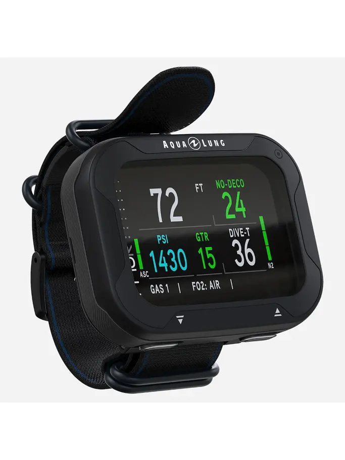 Out of Stock, visualizzare l'immagine full size della vista frontale di Product detail - i770R - Dive Computer black/grey