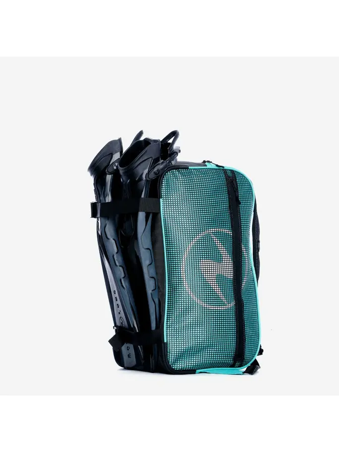 Out of Stock, view full size image of Front view of Product detail - EXPLORER II DUFFEL - Travel Ready Gear Bag TQBK