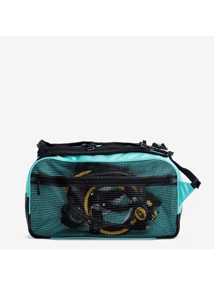 Out of Stock, view full size image of Front view of Product detail - EXPLORER II DUFFEL - Travel Ready Gear Bag TQBK