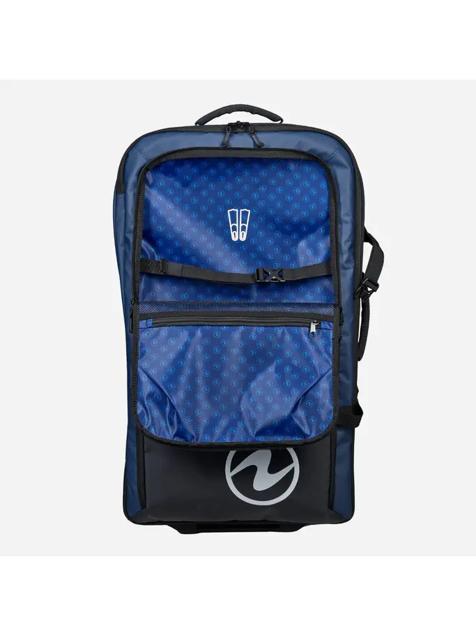 Out of Stock, view full size image of Front view of Product detail - EXPLORER 90L - Dive Bag navy/black
