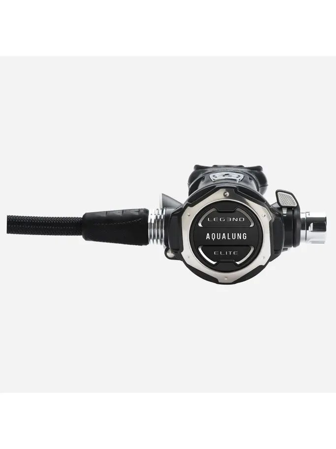 , view full size image of Front view of Product detail - LEG3ND ELITE - Dive Regulator black