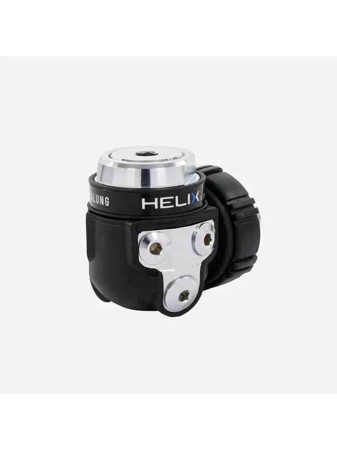 Out of Stock, visualizzare l'immagine full size della vista frontale di Product detail - HELIX COMPACT - Dive Regulator BKBKDIN