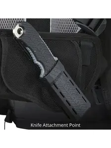 Display front view 6 of Product detail - ROGUE - Dive BCD black/grey