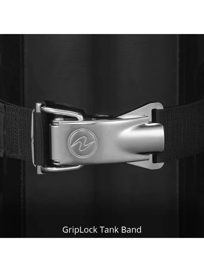 Out of Stock, view full size image of Front view of Product detail - ROGUE - Dive BCD black/grey