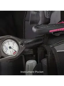 Display front view 5 of Product detail - LOTUS - Women's Dive BCD black/grey