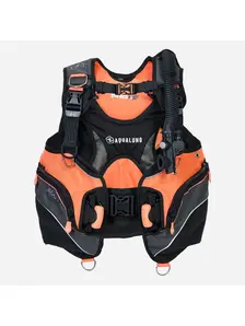 Display front view 1 of Product detail - PRO HD - Women's Dive BCD black/coral