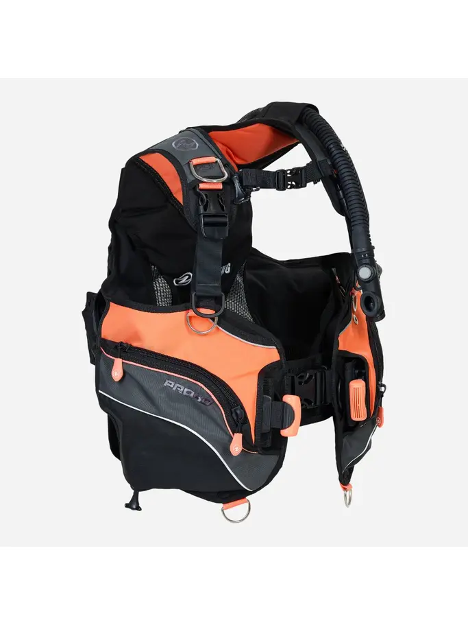 Out of Stock, visualizzare l'immagine full size della vista frontale di Product detail - PRO HD - Women's Dive BCD black/coral