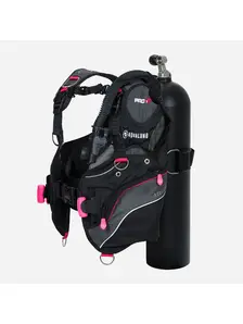 Display front view 6 of Product detail - PRO HD - Women's Dive BCD black/pink