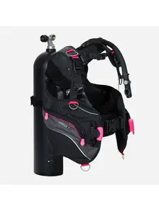 Display front view 7 of Product detail - PRO HD - Women's Dive BCD black/pink