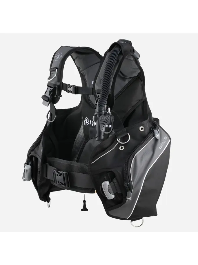 Out of Stock, voir image en taille réelle de la vue frontale de Product detail - PRO HD - Men's Dive BCD black/grey