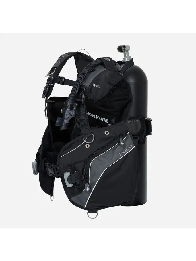 Out of Stock, voir image en taille réelle de la vue frontale de Product detail - PRO HD - Men's Dive BCD black/grey