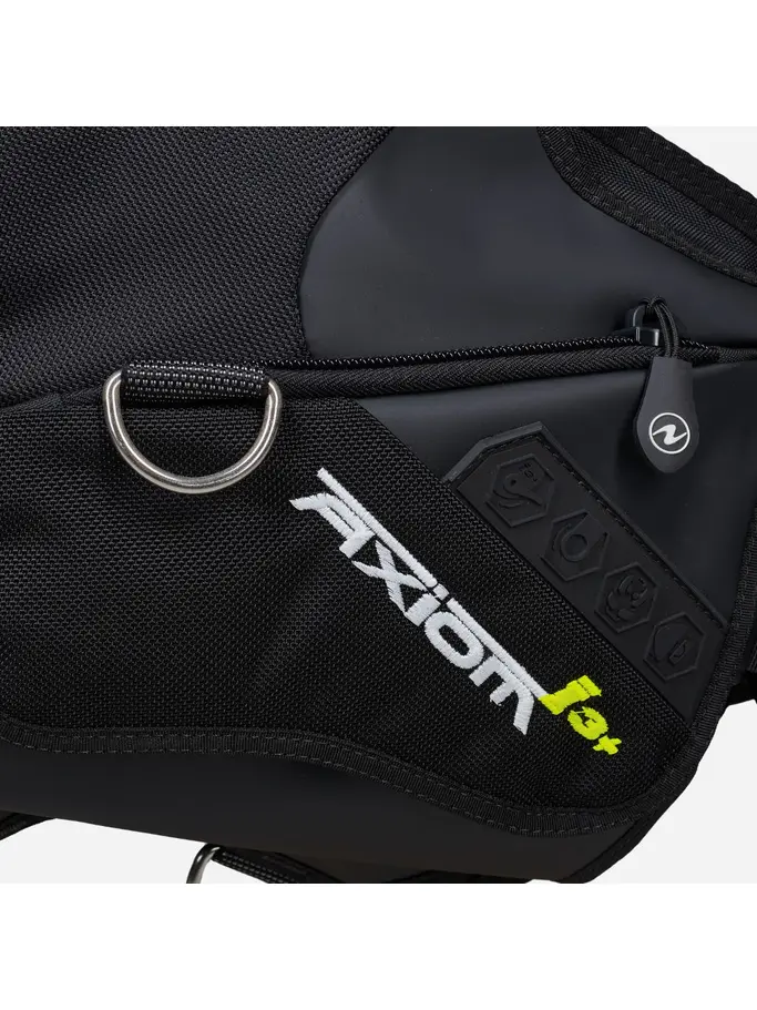 Out of Stock, view full size image of Front view of Product detail - AXIOM i3+ - Women's Dive BCD black/grey