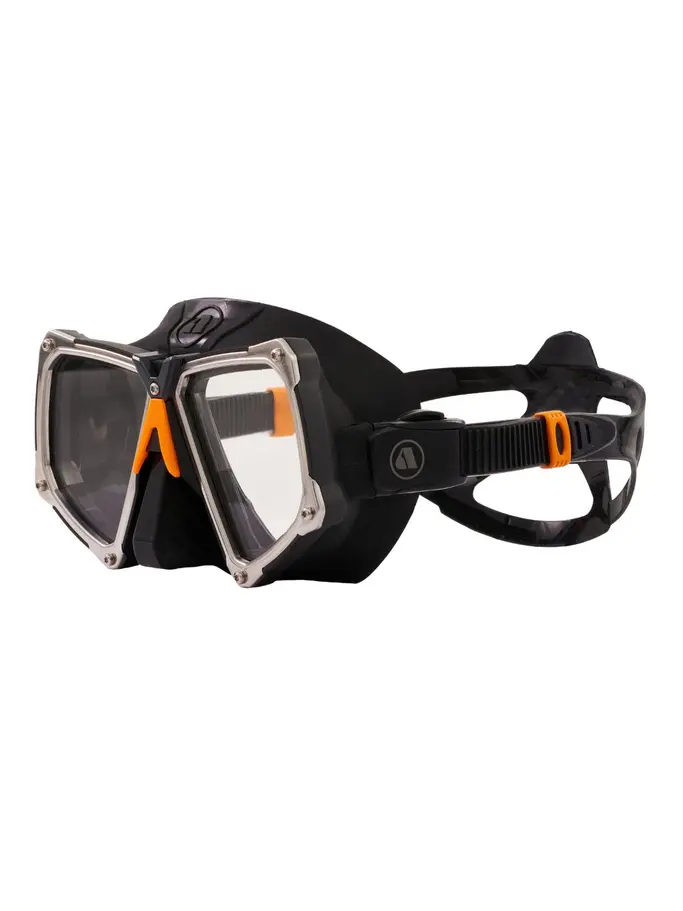 , view full size image of Front view of Product detail - VX2 - Dive Mask BKORCLR