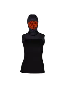 Display front view 1 of Product detail - THERMIQ - Women's 5/3mm Hooded Vest black/grey