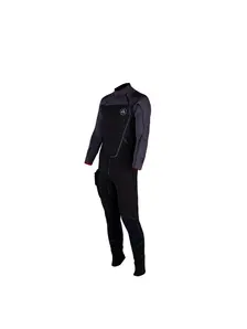 Display front view 2 of Product detail - THERMIQ - Men's Wetsuit 5mm black/grey