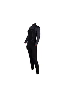 Display front view 2 of Product detail - THERMIQ - Women's Wetsuit 5mm black/grey