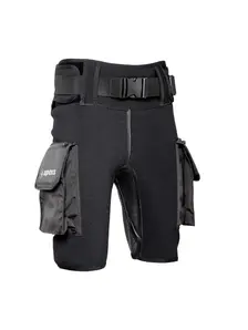 Display front view 1 of Product detail - TECH - Dive short 3mm black