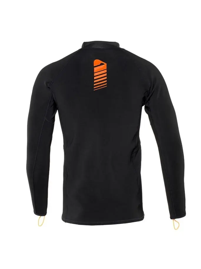 , Ansicht Großes Bild der Vorderseite Product detail - THERMIQ CARBON - Men's Long Sleeve black/green