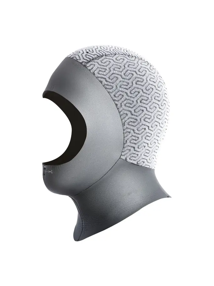 , view full size image of Front view of Product detail - HX - Dive Hood 5/7mm black