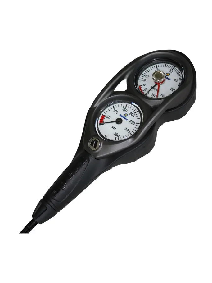 , visualizzare l'immagine full size della vista frontale di Product detail - 2 GAUGE CONSOLE - Pressure and Depth BKDGIN