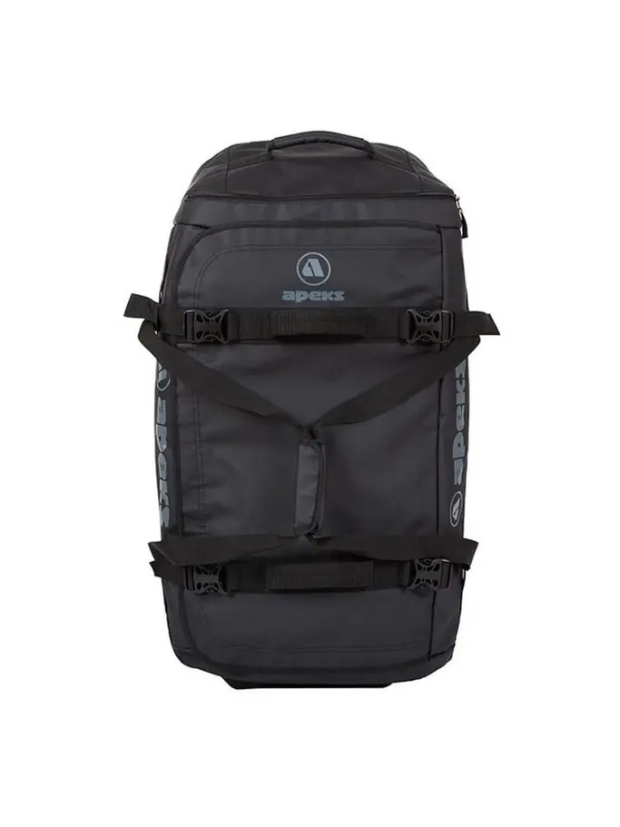 , Ansicht Großes Bild der Vorderseite Product detail - ROLLER BAG - Dive bag 90L black/grey