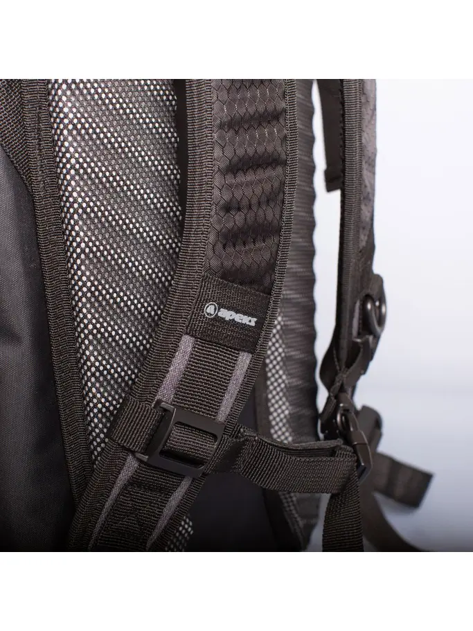 , Ansicht Großes Bild der Vorderseite Product detail - DRY RUCKSACK - Dive bag 30L grey/black