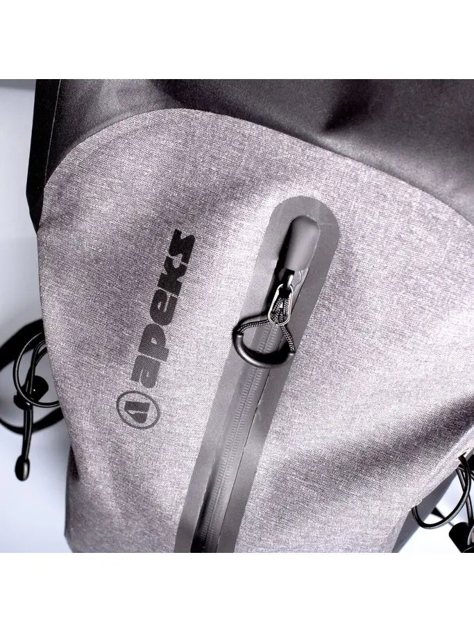 , Ansicht Großes Bild der Vorderseite Product detail - DRY RUCKSACK - Dive bag 30L grey/black