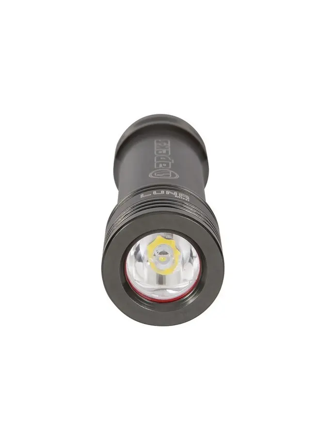 , view full size image of Front view of Product detail - LUNA MINI - Dive Torch grey