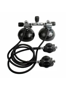 Display front view 1 of Product detail - TEK3 SET - Dive Regulator BCBKDIN