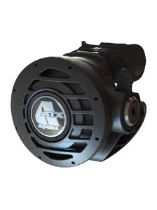 Display front view 4 of Product detail - ATX STAGE 3 - Dive Regulator DIN + Octopus BCBKDIN