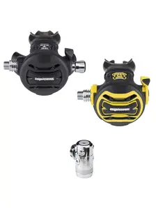 Display front view 1 of Product detail - XTX50 STAGE 3 - Dive regulator + XTX40 Octopus BCBKDIN