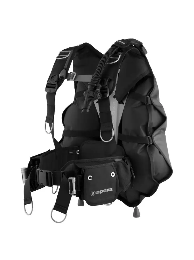 , weergave van volledige grootte van vooraanzicht van Product detail - EXOTEC - Dive BCD KGR