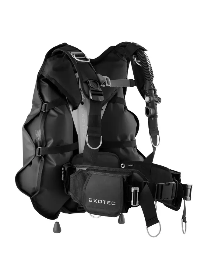 , weergave van volledige grootte van vooraanzicht van Product detail - EXOTEC - Dive BCD KGR