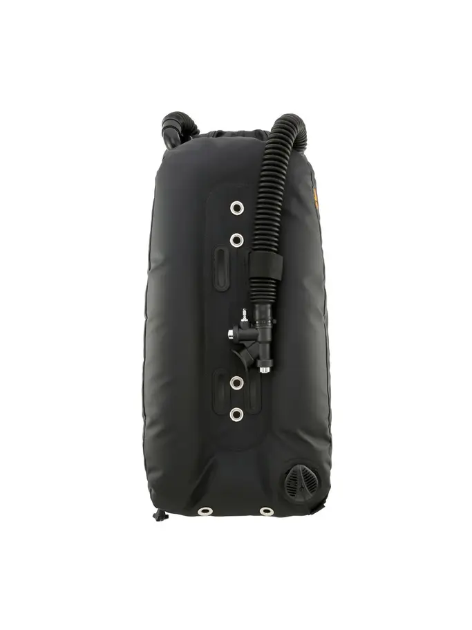 , Ansicht Großes Bild der Vorderseite Product detail - WTX-D18 SINGLE CYLINDER WINGS - Dive BCD black