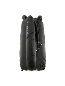 Display front view 3 of Product detail - WTX-D18 SINGLE CYLINDER WINGS - Dive BCD black