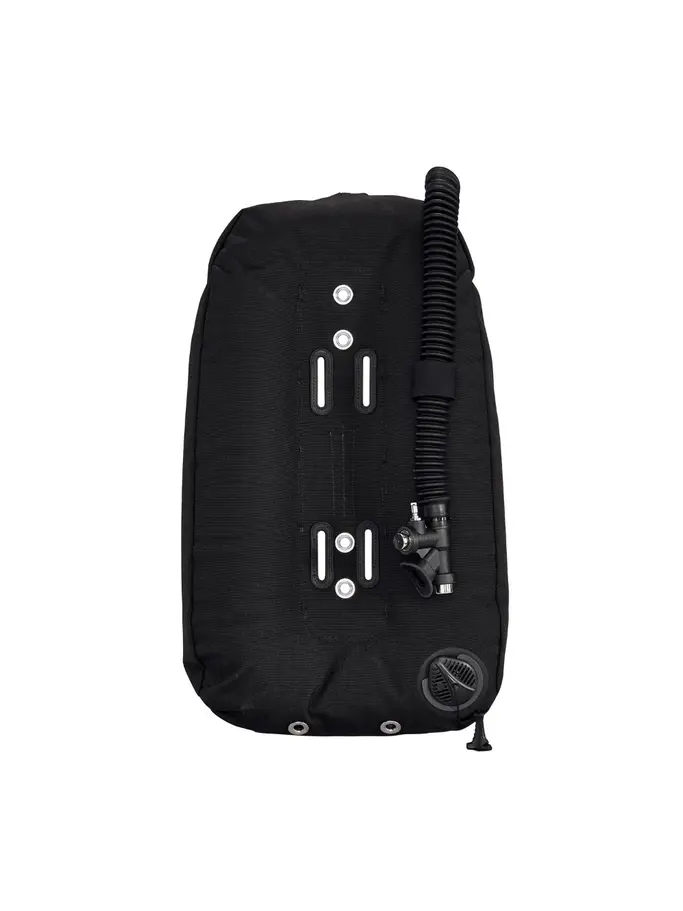 , view full size image of Front view of Product detail - WTX-D30 SINGLE CYLINDER WINGS - Dive BCD black