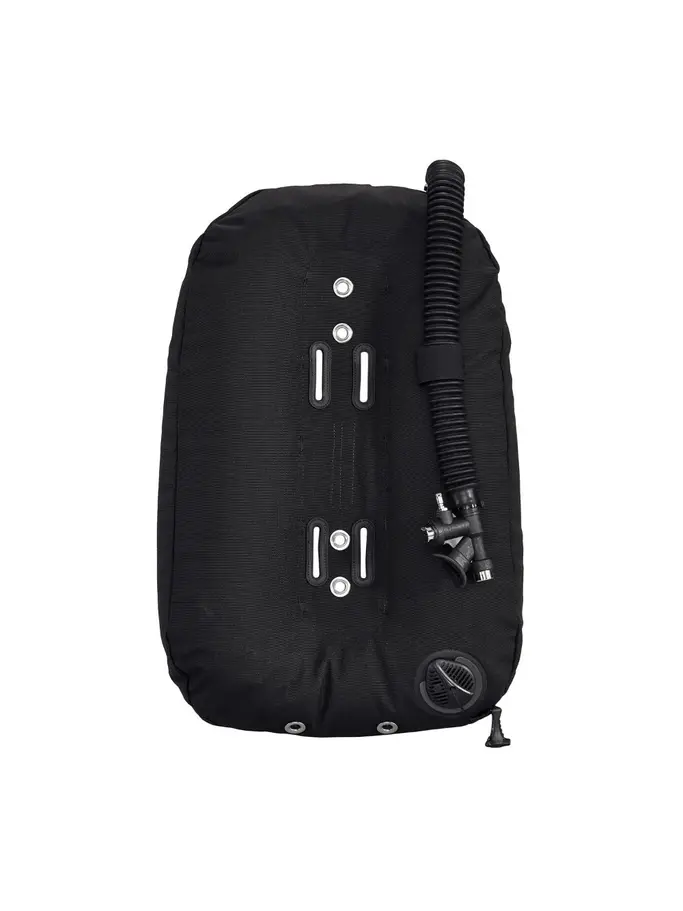 , Ansicht Großes Bild der Vorderseite Product detail - WTX-D40 SINGLE CYLINDER WINGS - Dive BCD black