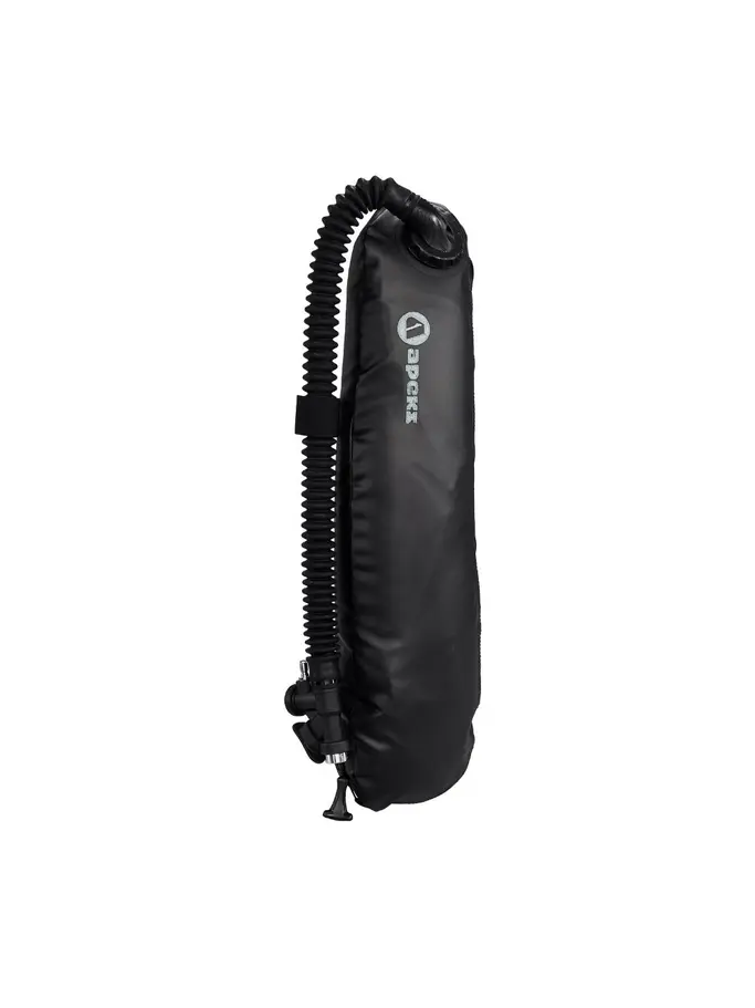 , view full size image of Front view of Product detail - WTX-D30 PSD SINGLE CYLINDER WINGS - Dive BCD black